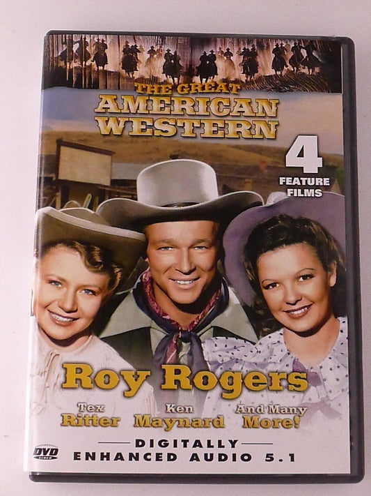 The Great American Western Roy Rogers - Wild Horse, Pha.. (DVD, 4-film) - K0107