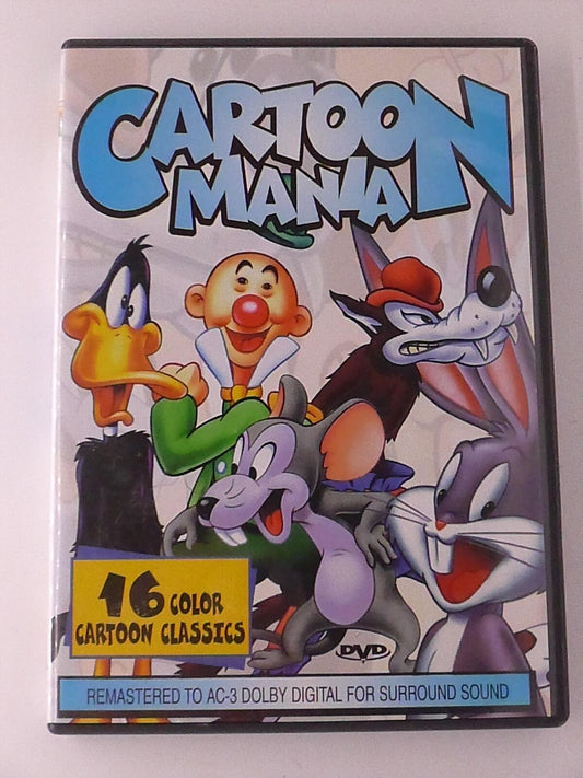 Cartoon Mania (DVD, 16 Color Cartoon Classics) - K5