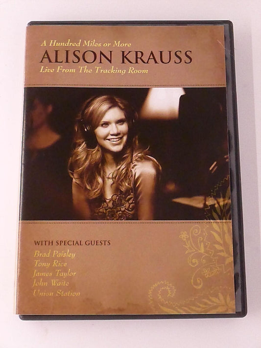 Alison Krauss A Hundred Miles or More Live from the Tracking Room (DVD) - K0107