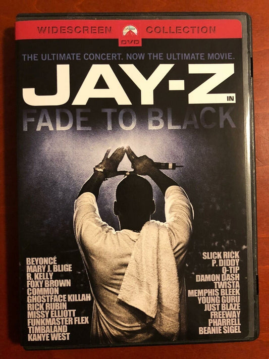 Jay Z - Fade to Black (DVD, 2004, Widescreen) - K0428