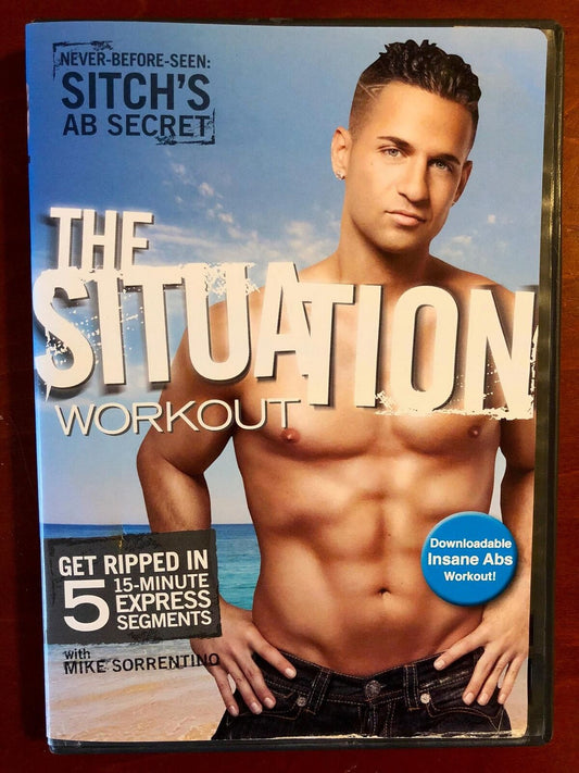 The Situation Workout - with Mike Sorrentino (DVD, 2010, exercise) - K0428