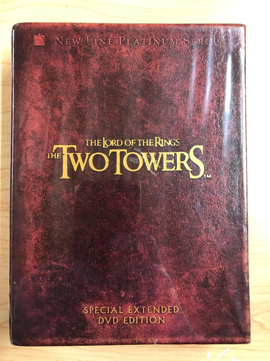 The Lord of the Rings The Two Towers (DVD, 4-Disc Set, Platinum Series) - NEW24