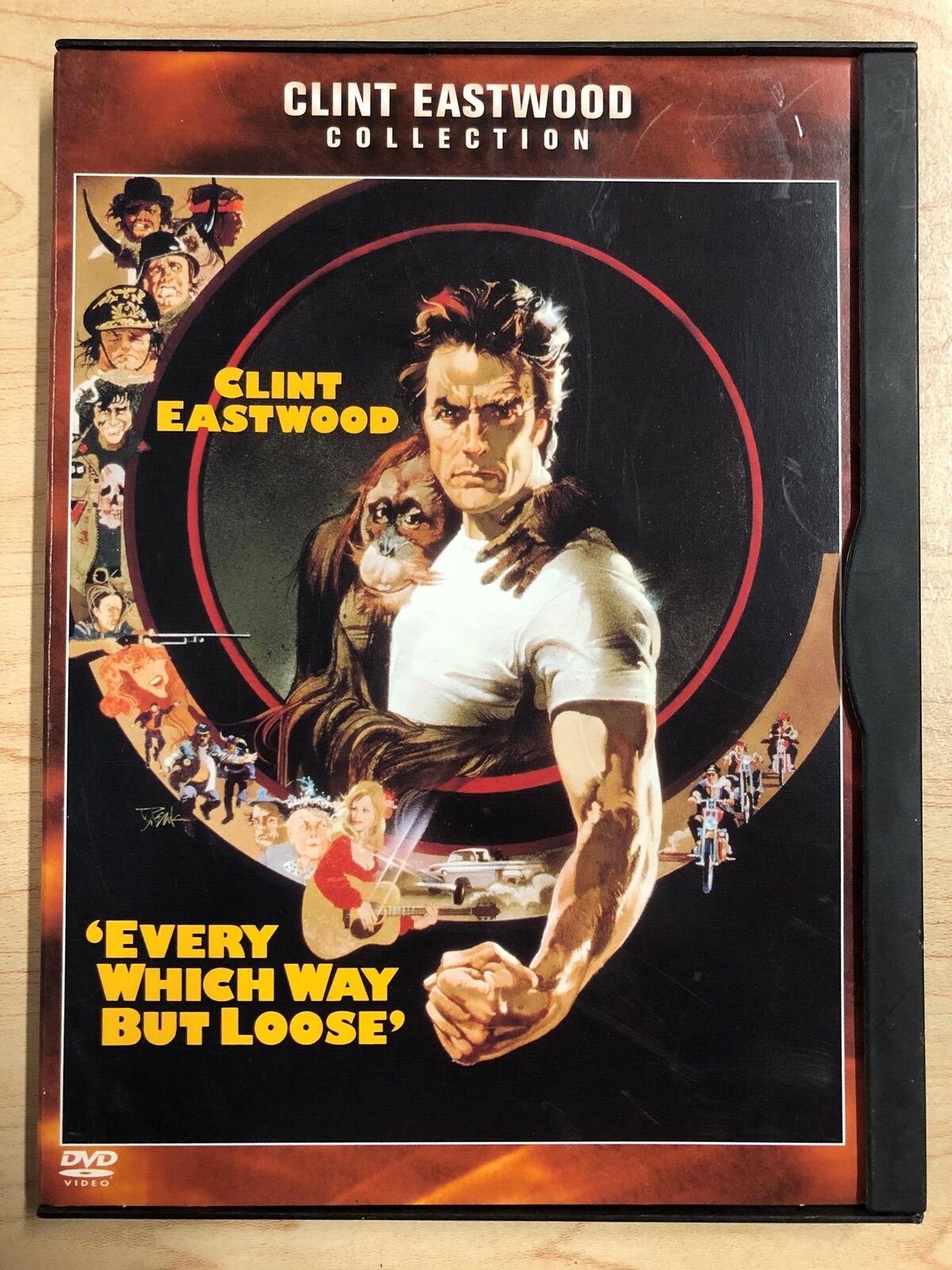 Every Which Way But Loose (DVD, 1978, Clint Eastwood Collection) - K0428