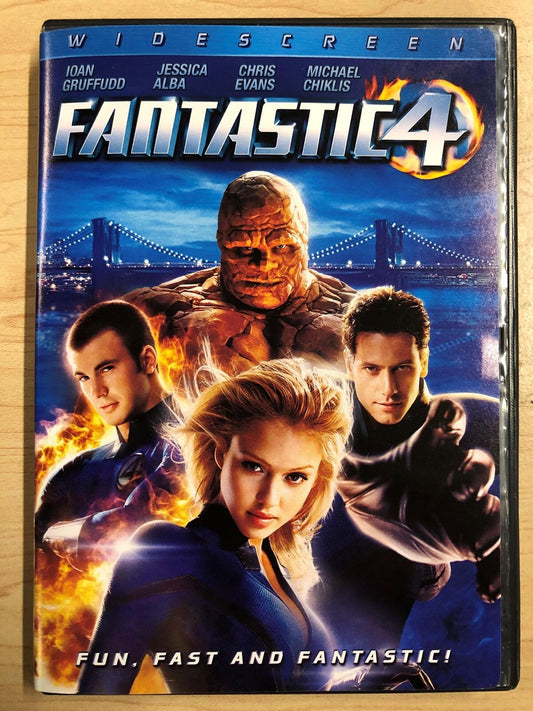 Fantastic 4 (DVD, Widescreen, 2005) - K0428