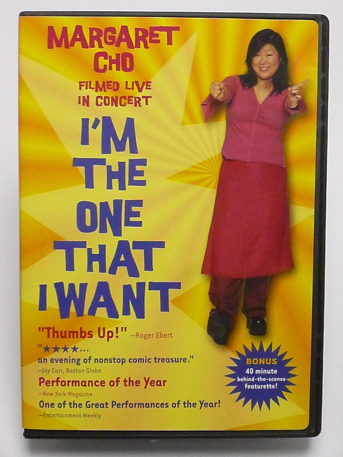 Margaret Cho - Im the One That I Want (DVD, 2000) - K5