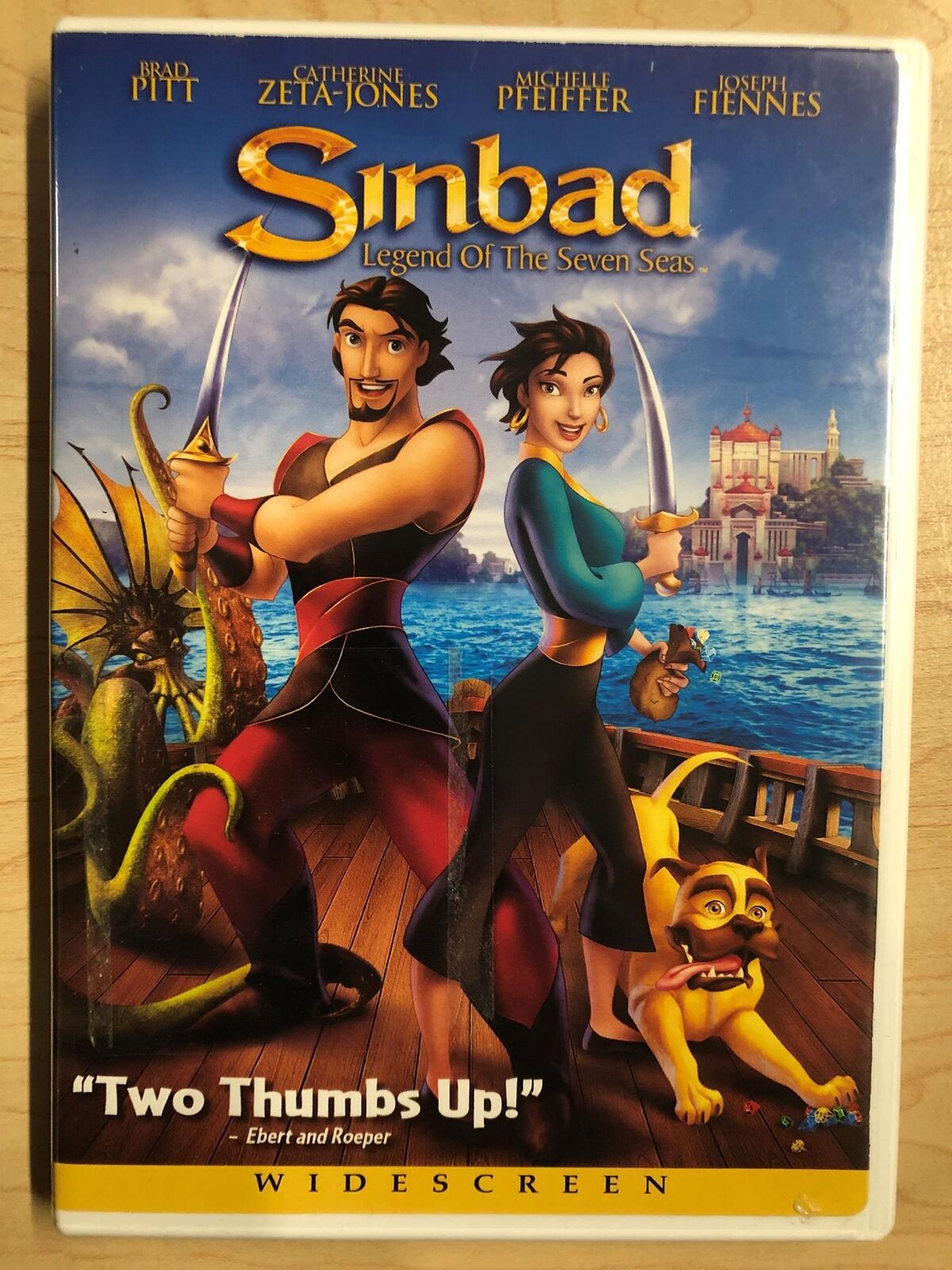 Sinbad - Legend of the Seven Seas (DVD, widescreen, 2003) - K0303