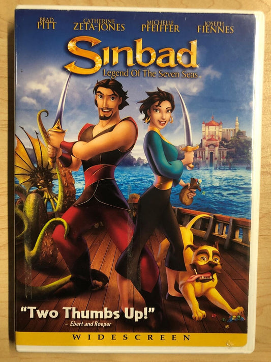 Sinbad - Legend of the Seven Seas (DVD, widescreen, 2003) - K0303