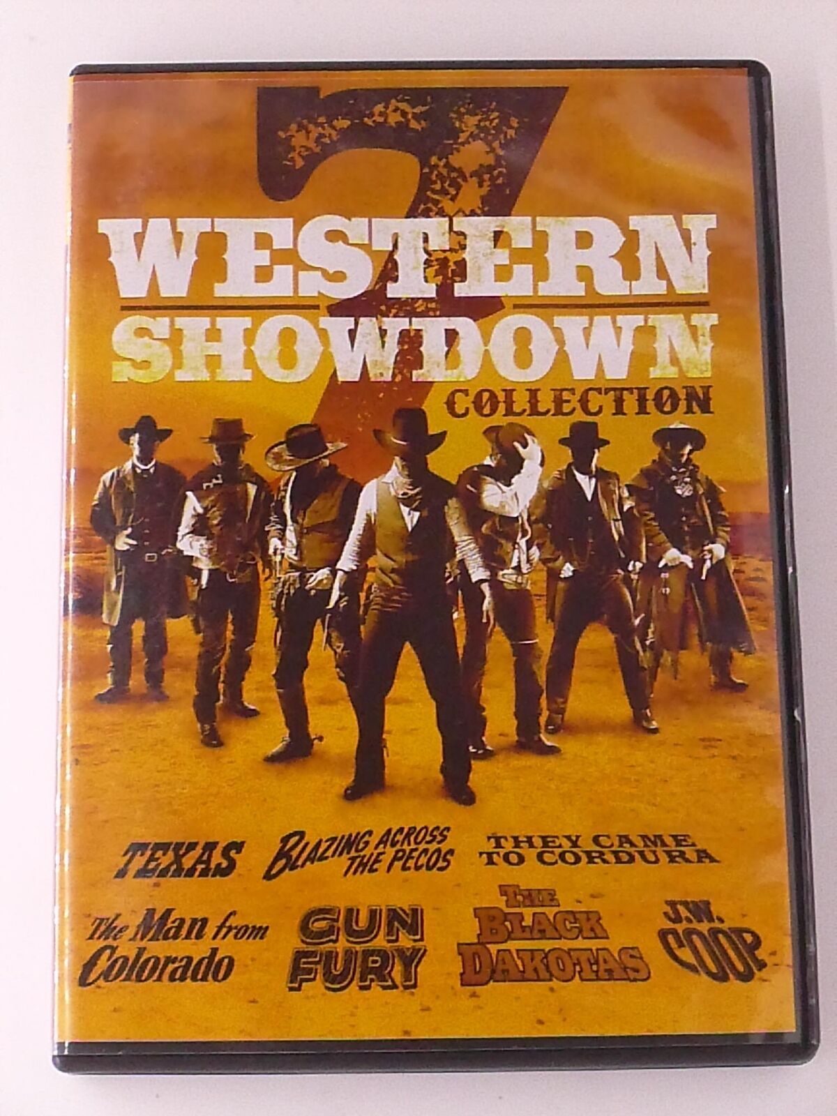 Western Showdown Collection - Texas, Gun Fury, Blazing Acro.. (DVD, 7-film) - K6