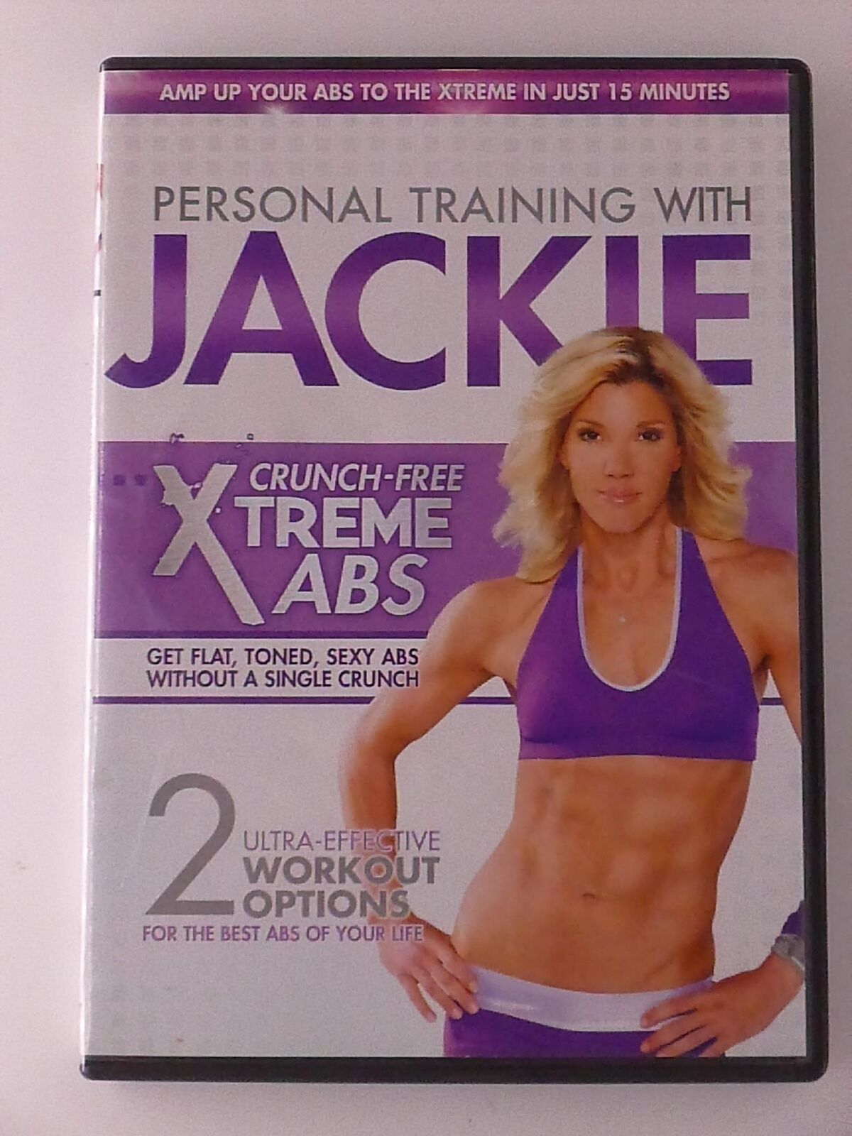 Personal Training with Jackie - Crunch-Free Xtreme Abs (DVD, exercise) - K6