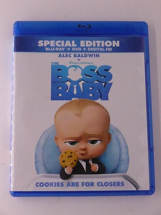 The Boss Baby (Blu-ray, DVD, Special Edition, 2017) - J1105