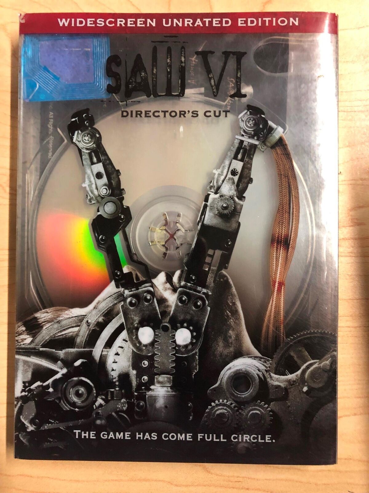 Saw VI (DVD, 2009, Widescreen, Unrated Directors cut) - K0428