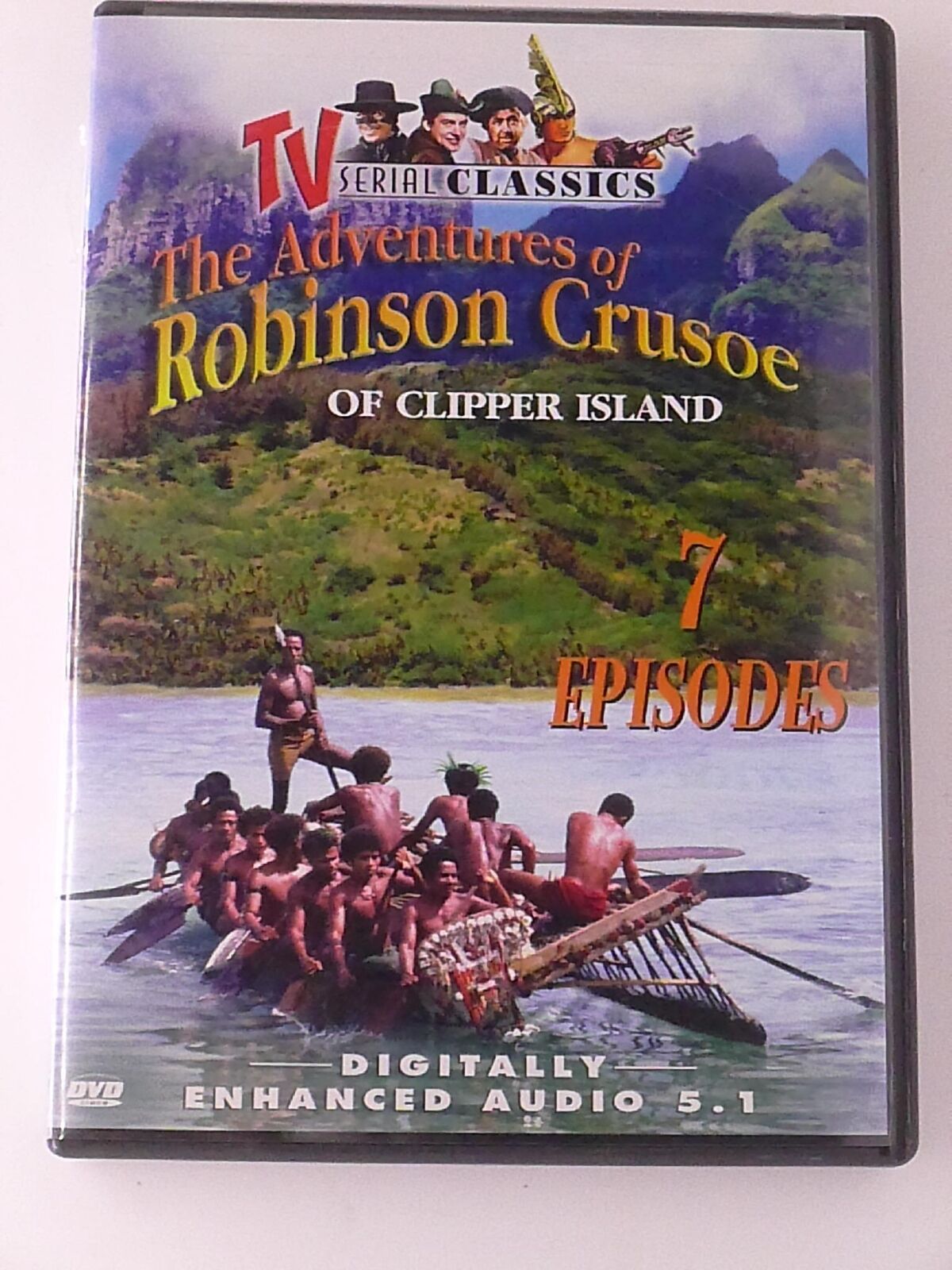 The Adventures of Robinson Crusoe of Clipper Island (DVD, 7 ep) - K0428