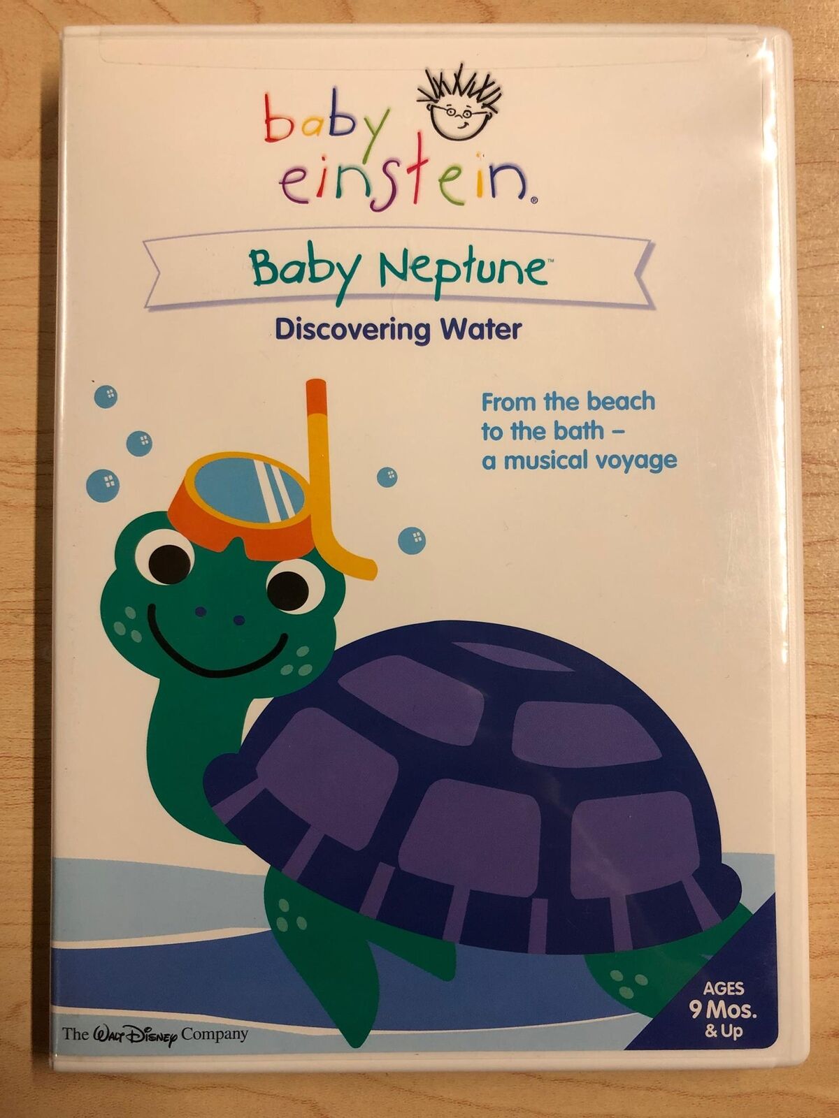 Baby Einstein - Baby Neptune - Discovering Water (DVD, Disney) - K8