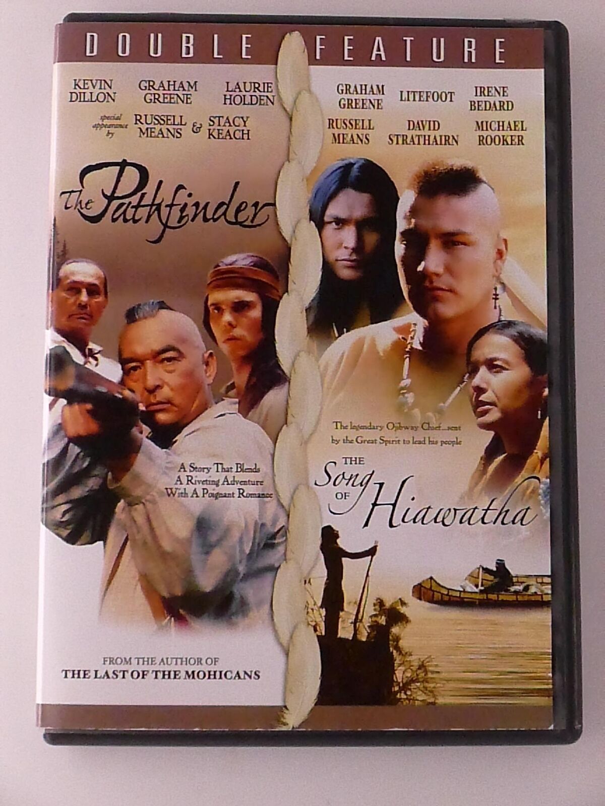 The Pathfinder, The Song of Hiawatha (DVD, double feature) - K6