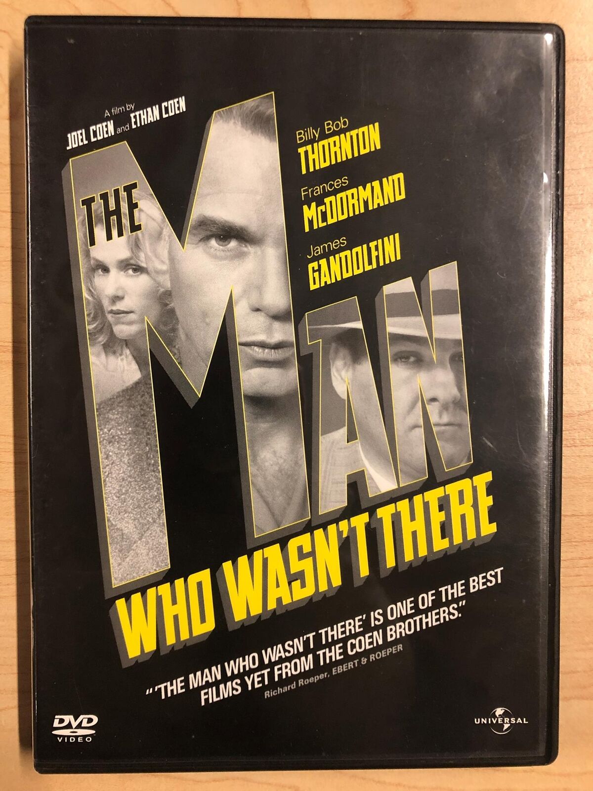 The Man Who Wasnt There (DVD, 2001) - K0428