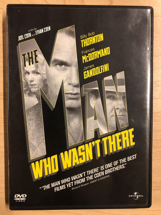 The Man Who Wasnt There (DVD, 2001) - K0428