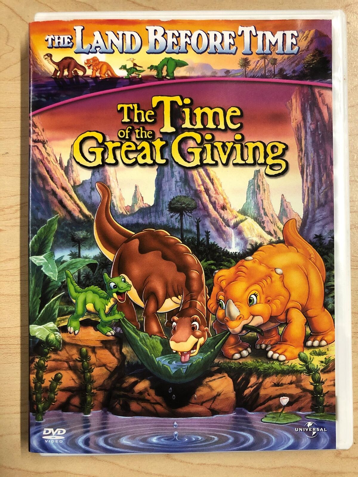 The Land Before Time - The Time of the Great Giving (DVD, 2002) - K0107