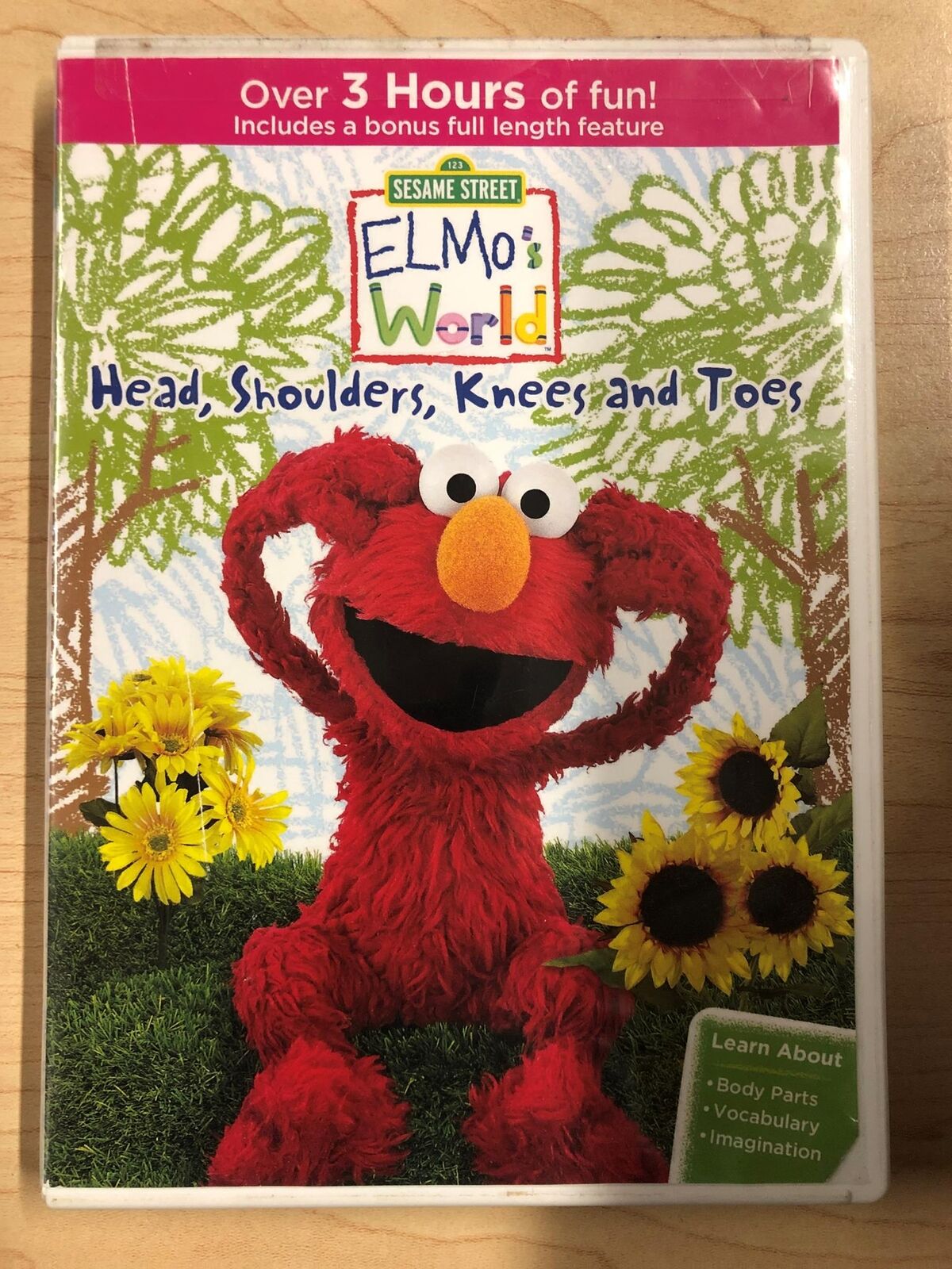 Elmos World - Head, Shoulders, Knees and Toes (DVD, 2015, Sesame Stree ...