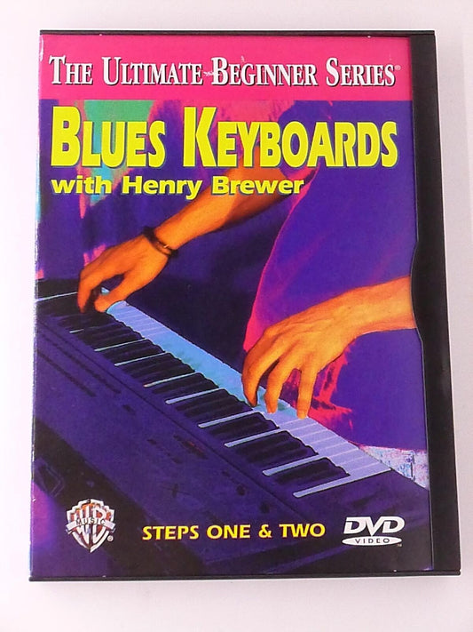 The Ultimate Beginner Series - Blues Keyboards with Henry Brewer (DVD) - K5