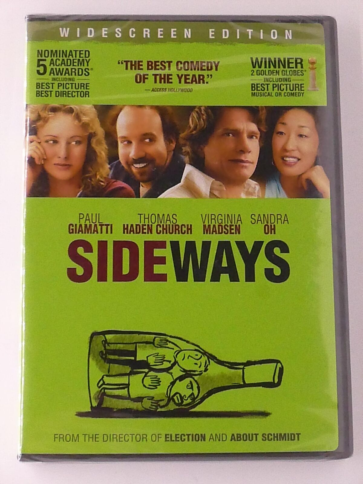 Sideways (DVD, Widescreen, 2004) - NEW24