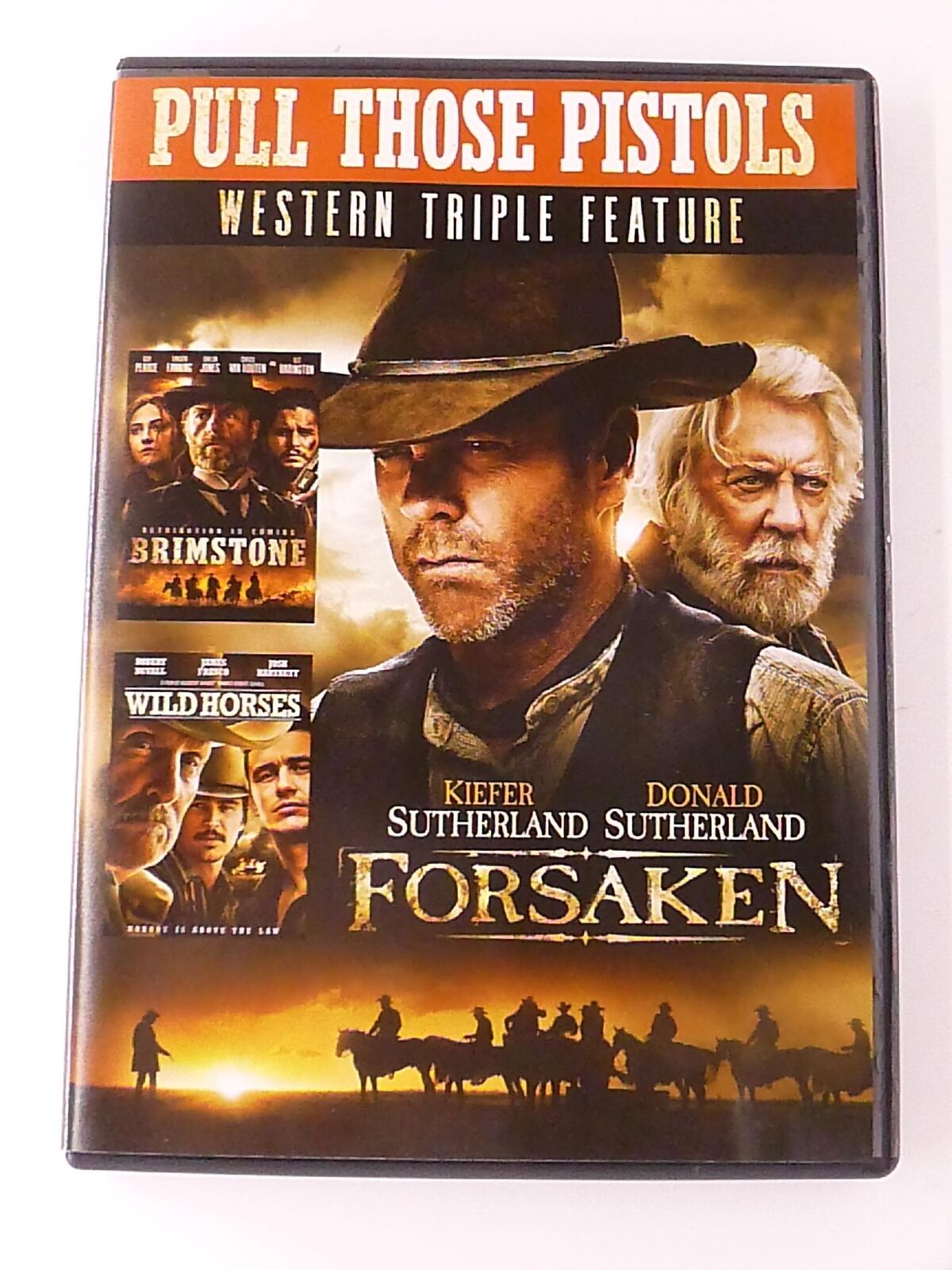 Forsaken, Brimstone, Wild Horses (DVD, triple feature) - K0303