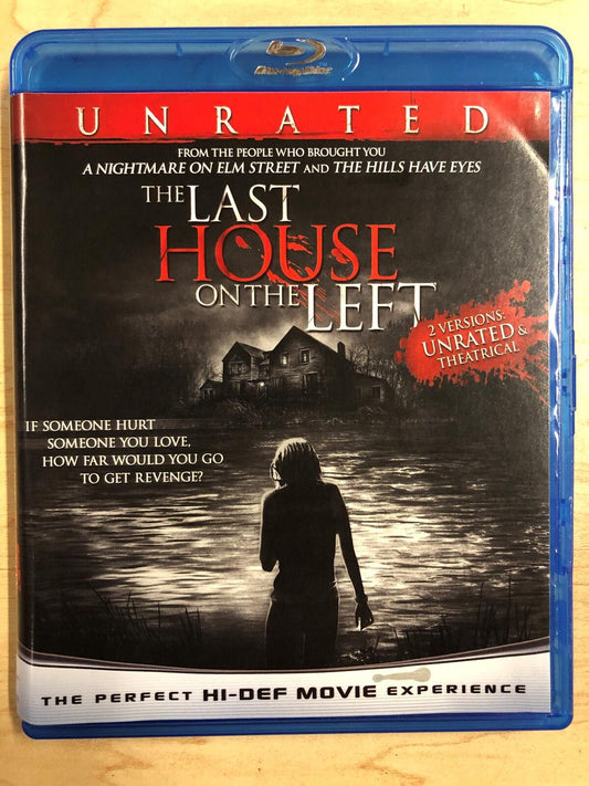 The Last House on the Left (Blu-ray, unrated, 2009) - J1231