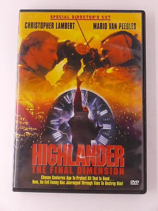 Highlander the Final Dimension (DVD, Special Directors Cut, 1994) - K6