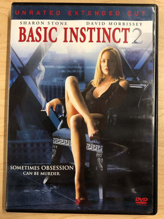 Basic Instinct 2 (DVD, 2006, Unrated extended cut) - K6