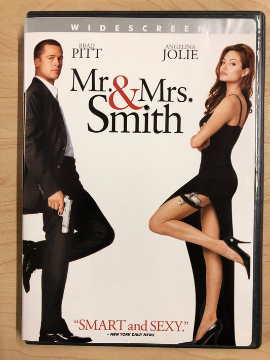 Mr. and Mrs. Smith (DVD, Widescreen, 2005) - K0428