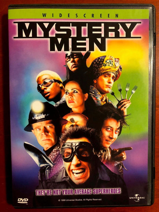 Mystery Men (DVD, 1999, Widescreen) - K10