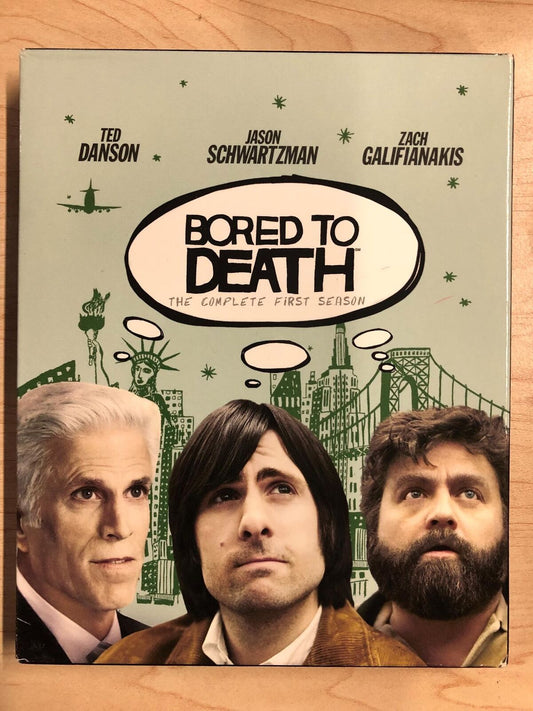 Bored to Death - The Complete First Season (Blu-ray, 2009) - J1231