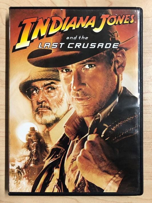 Indiana Jones and the Last Crusade (DVD, 1989) - K7