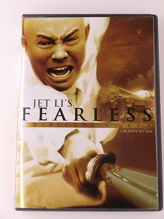 Fearless (DVD, Jet Li, Directors Cut, 2006) - K0218