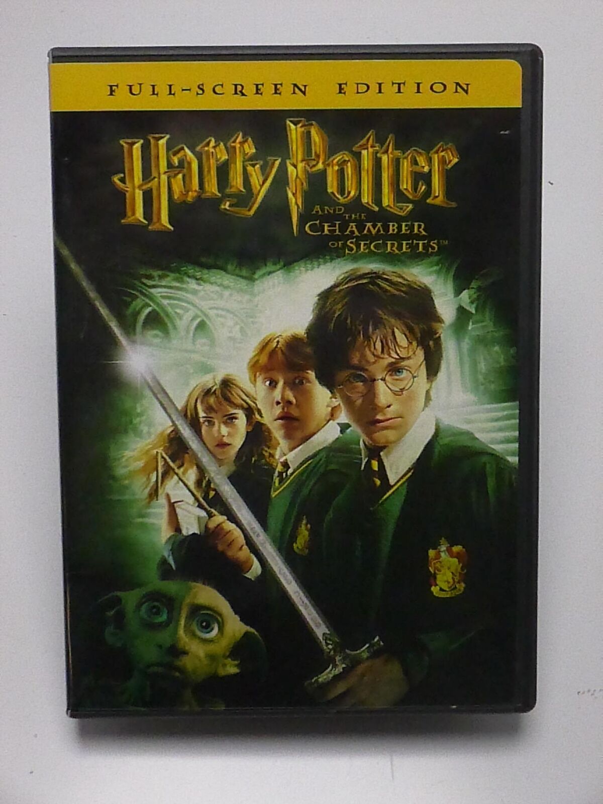 Harry Potter and the Chamber of Secrets (DVD, Full Screen, 2002) - K6