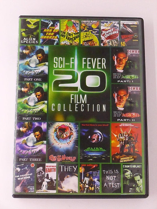 Sci-Fi Fever (DVD, 20 Movies) - K0303