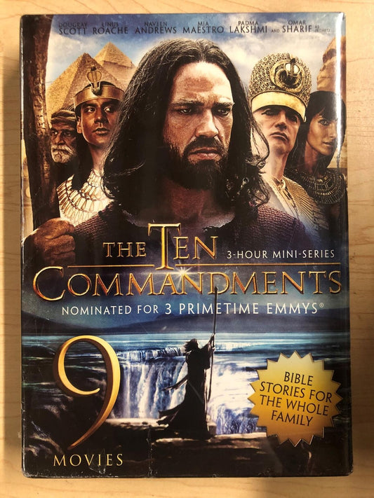 The Ten Commandments (DVD, 9 Movies, Bible) - K0303