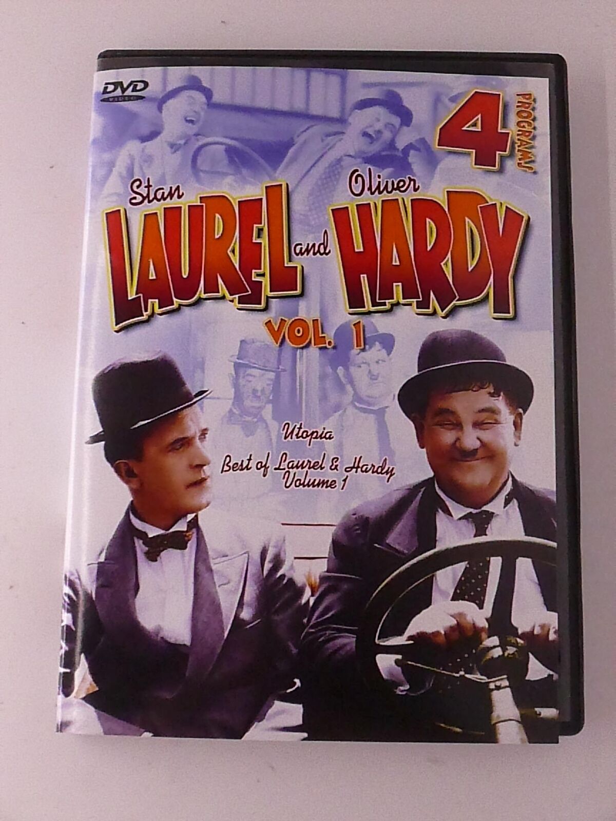 Laurel and Hardy Vol 1 - Utopia, Mud and Sand, Sta.. (DVD, 4 programs) - K0107