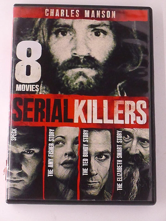 Serial Killers - Speck, The Amy Fisher Story, Ted Bundy.. (DVD, 8-film) - J1022