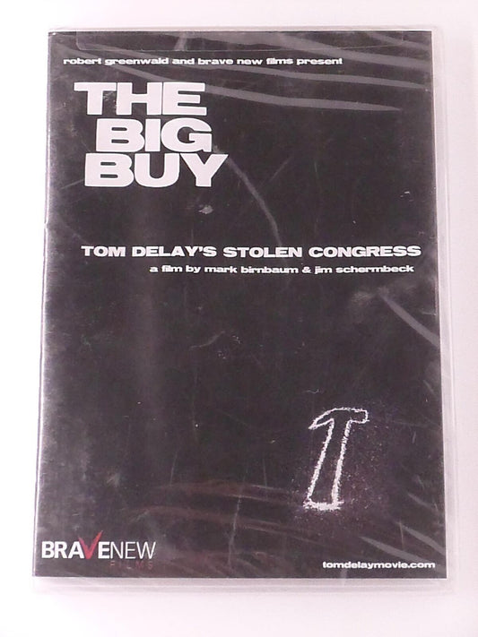 The Big Buy - Tom Delay Stolen Congress (DVD, 2006) - NEW24