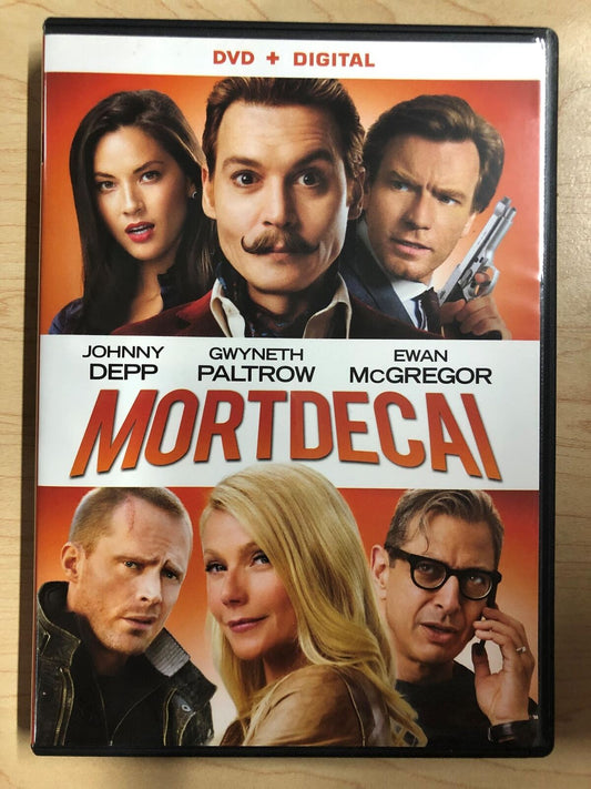 Mortdecai (DVD, 2015) - J1105