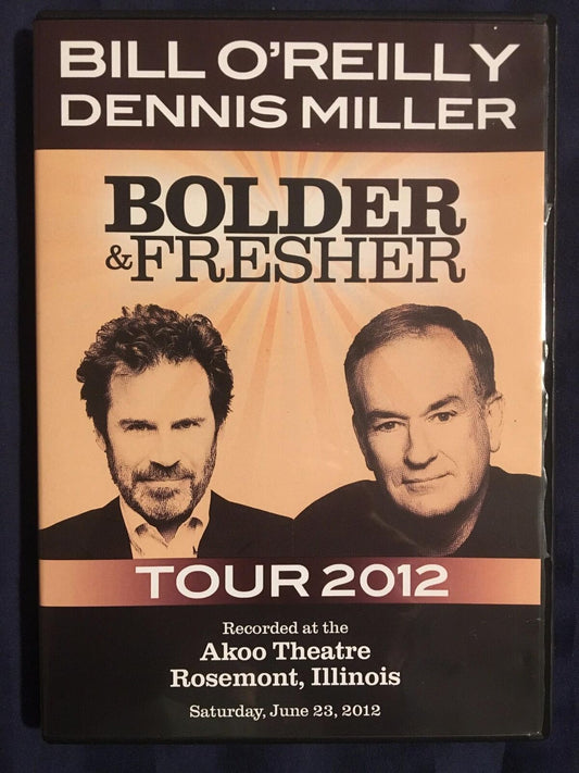 Bolder and Fresher Tour 2012 (DVD, Bill OReilly, Dennis Miller) - J1105