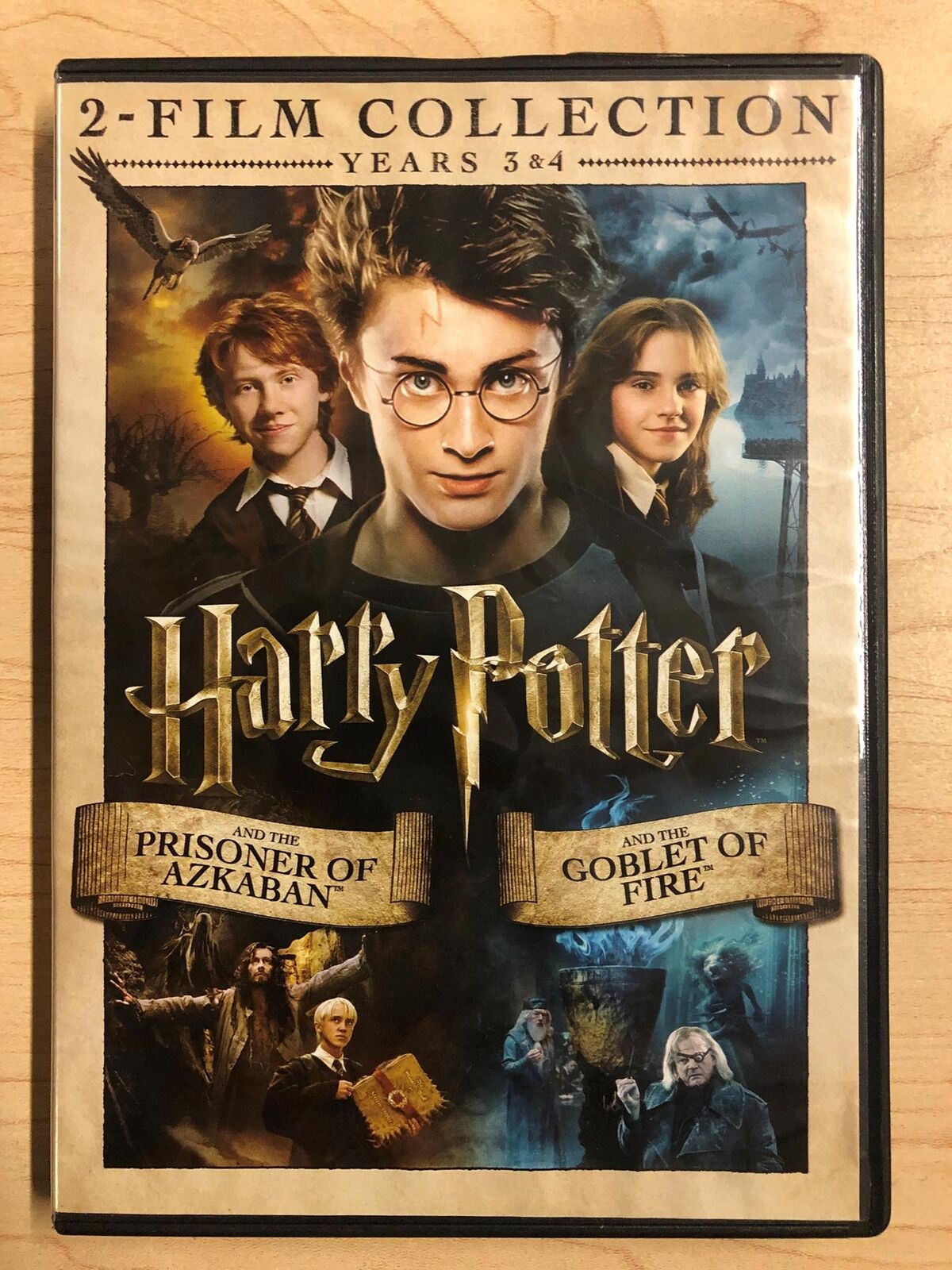 Harry Potter - Prisoner of Azkaban, Goblet of Fire (DVD, double feature) - K0428