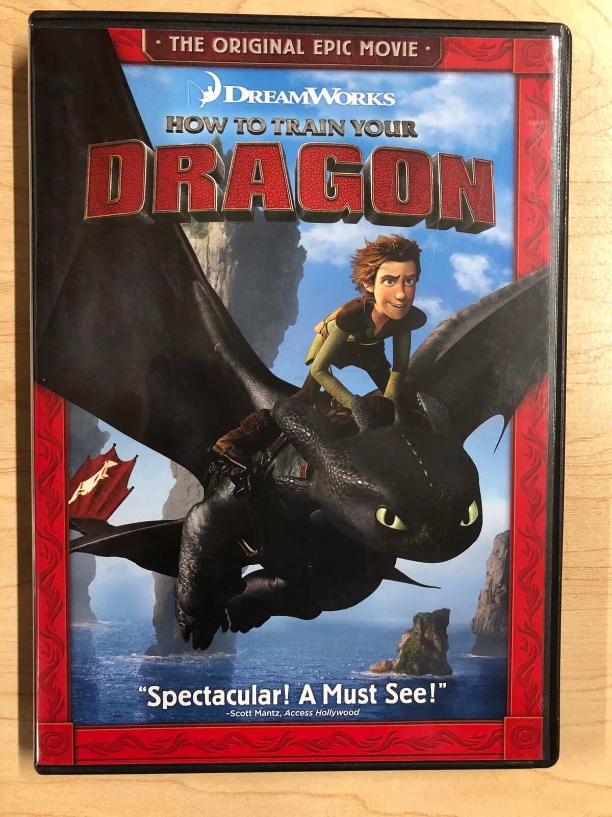 How to Train Your Dragon (DVD, DreamWorks, 2010) - K6