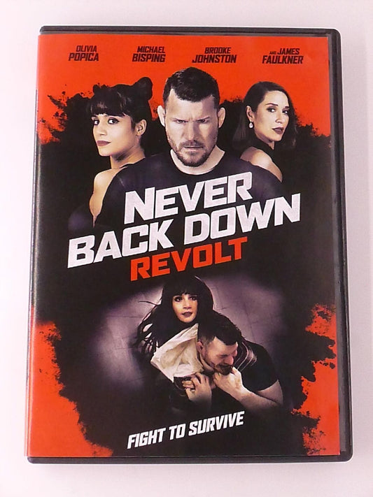 Never Back Down Revolt (DVD, 2021) - K0303