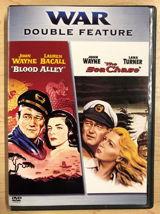 Blood Alley - The Sea Chase (DVD, double feature) - K9