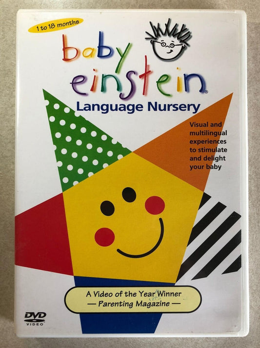 Baby Einstein - Language Nursery (DVD, Disney) - J1105