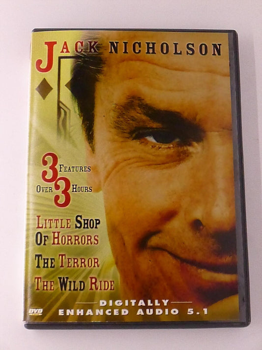 Jack Nicholson - Little Shop of Horrors, The Terror, The Wi.. (DVD, 3-film) - K6