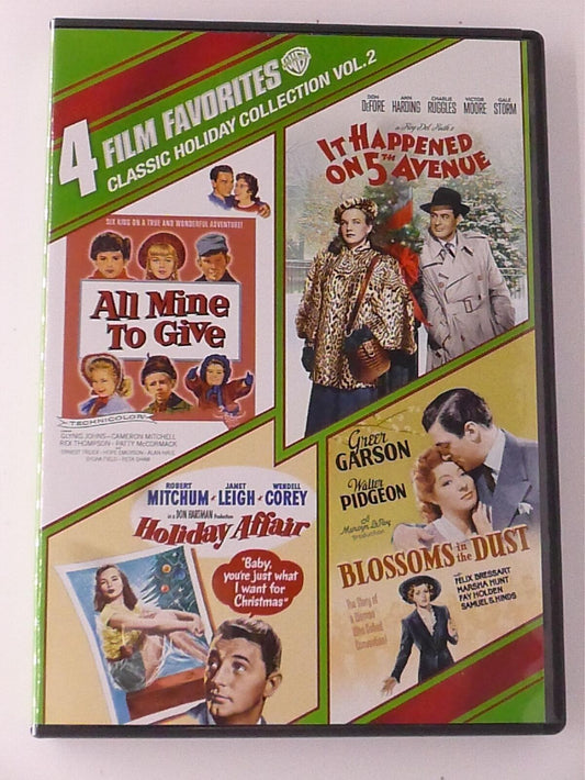 All Mine to Give, It Happened on 5th Avenue, Holiday Aff.. (DVD, 4-film) - K0428