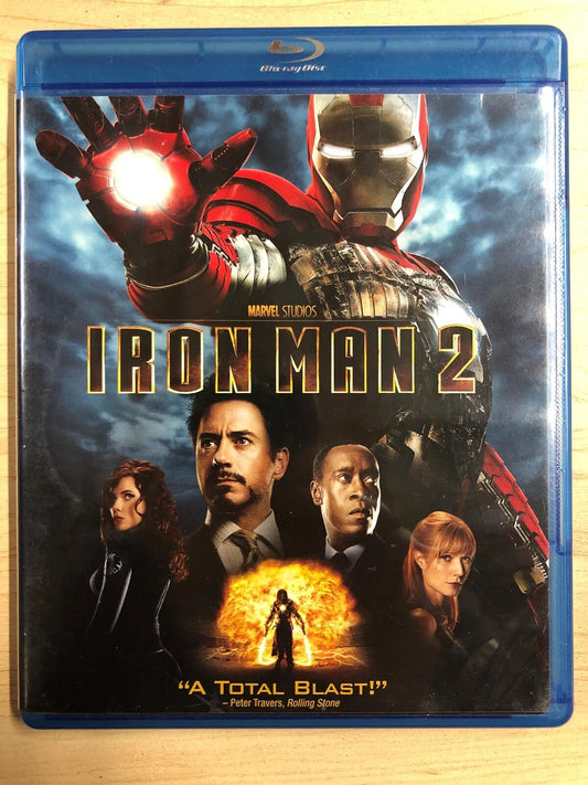 Iron Man 2 (Blu-ray, Marvel, 2010) - J1231