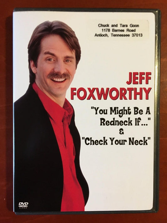 Jeff Foxworthy - You Might Be A Redneck If...  - Check Your Neck (DVD) - K7